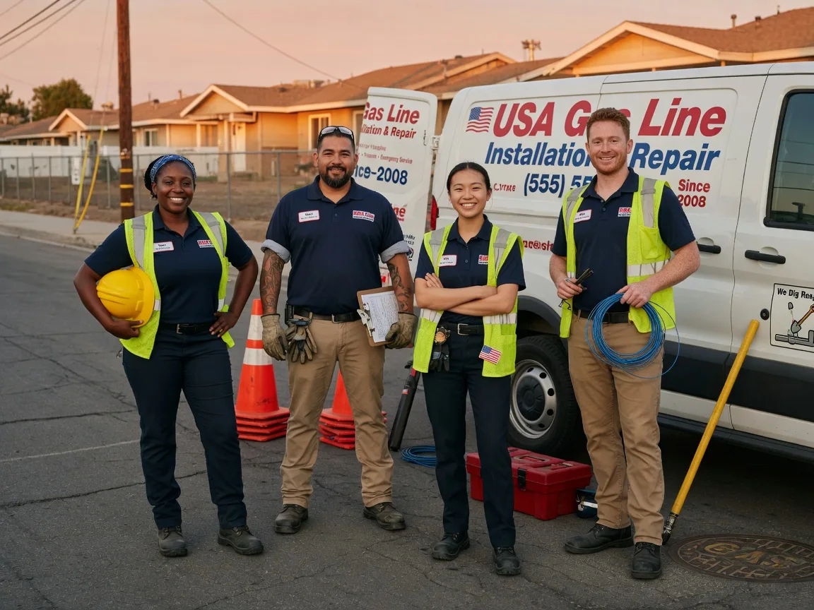 Gas Line Installation company in Terril, IA